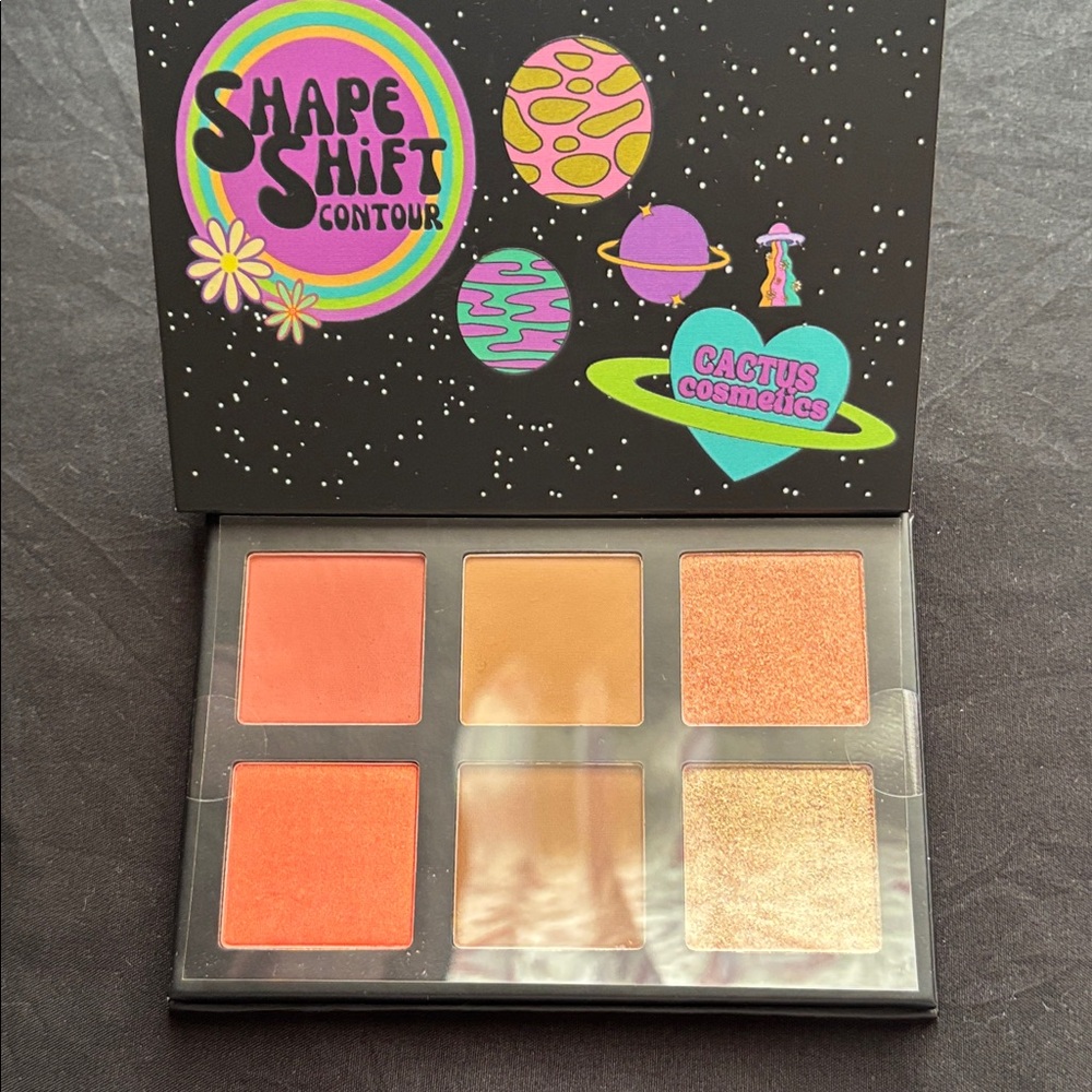 Shape Shift Contour Palette - Coral and Gold